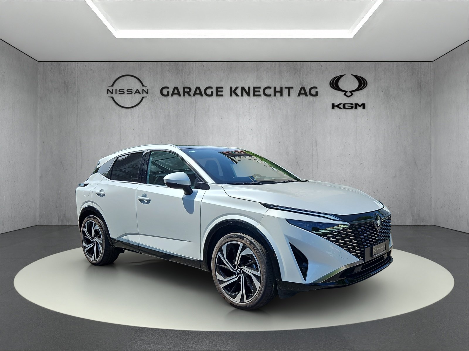 NISSAN Qashqai 1.3 DIG-T Tekna+ 4x4, Mild-Hybrid Benzin/Elektro, Occasion / Gebraucht, Automatik - 2