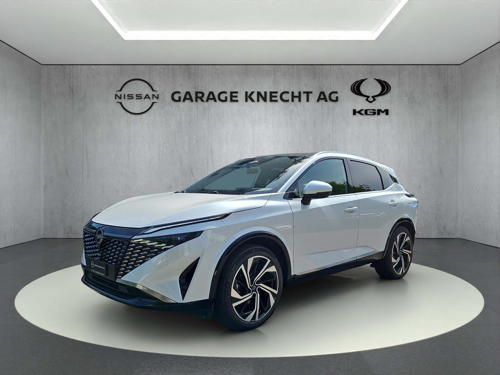 NISSAN Qashqai 1.3 DIG-T Tekna+ 4x4, Mild-Hybrid Benzin/Elektro, Occasion / Gebraucht, Automatik - 4