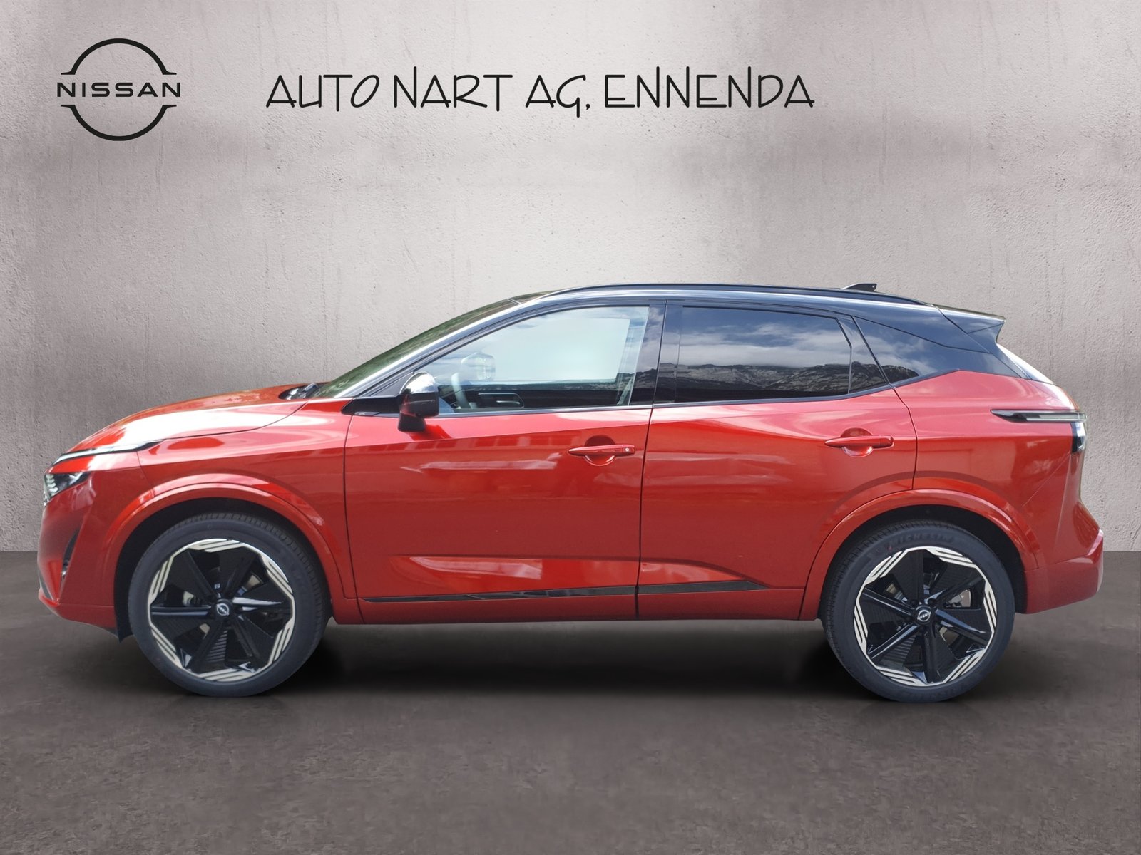 NISSAN Qashqai 1.3 MHEV N-Design 4x4 - LEASING AB CHF 419.- mtl, Mild-Hybrid Petrol/Electric, Ex-demonstrator, Automatic - 2
