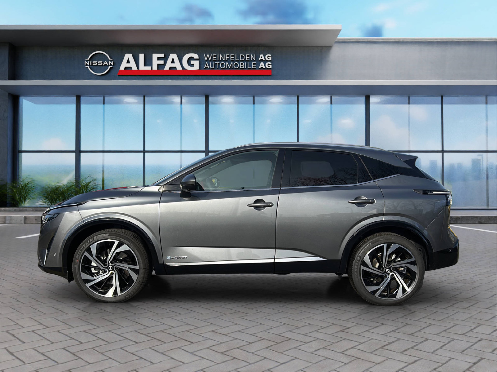 NISSAN Qashqai 1.5 VC-T Tekna+, Voll-Hybrid Benzin/Elektro, Vorführwagen, Automatik - 3