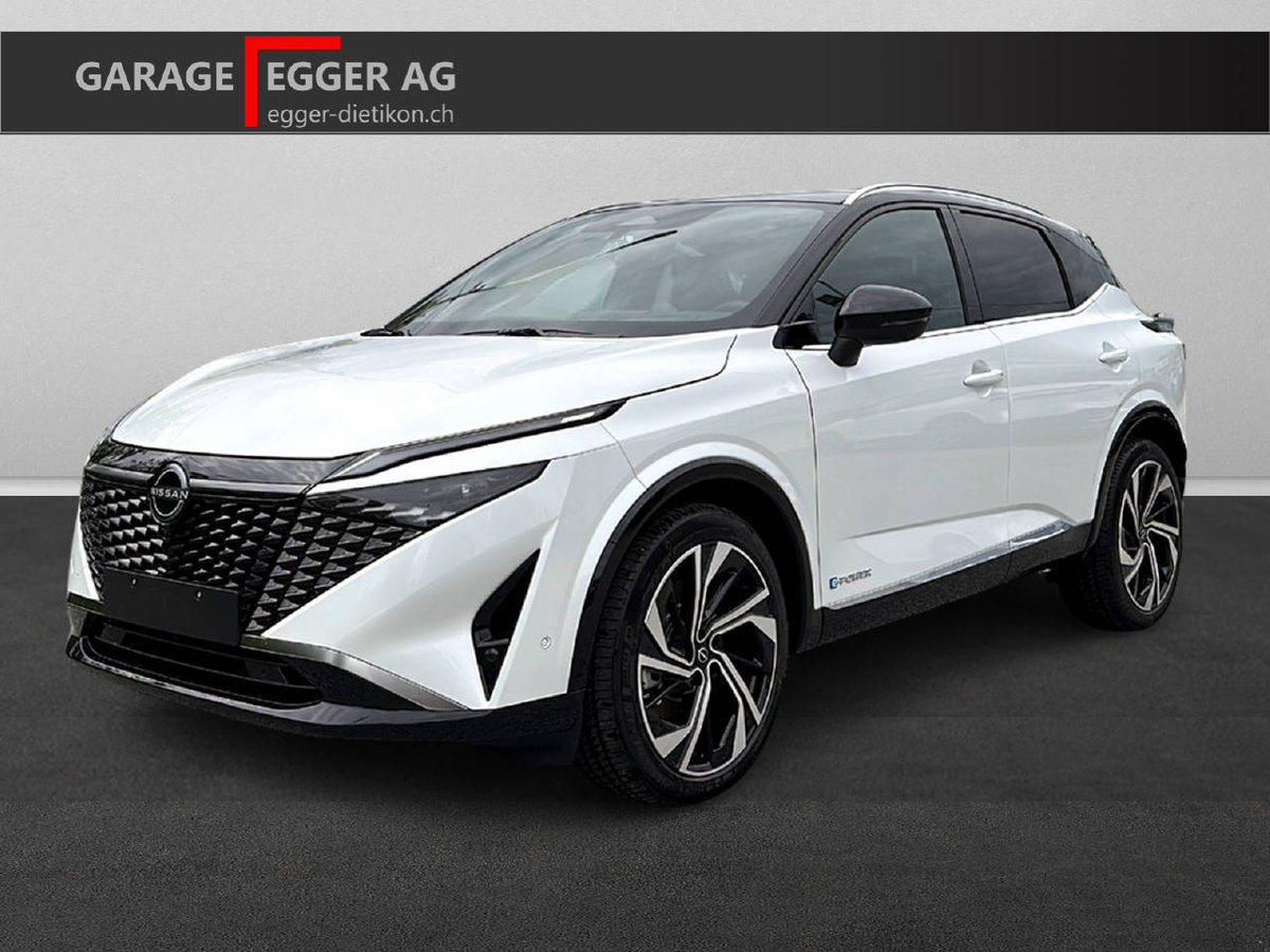 NISSAN Qashqai 1.5 VC-T 190 PS Tekna+ e-Power, Voll-Hybrid Benzin/Elektro, Vorführwagen, Automat