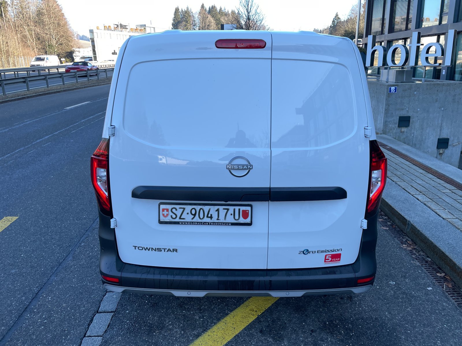 NISSAN Townstar EV45 kWh 22kW L2 Acenta mit AHK, Elettrica, Auto nuove, Automatico - 7