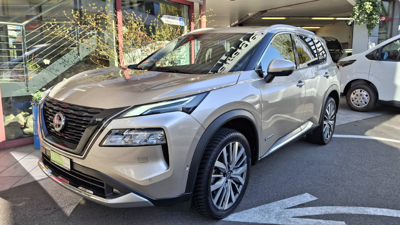 NISSAN X-Trail 1.5 VC-T Tekna+ e-4orce 20Zoll, Hybride Intégral Essence/Électricité, Occasion / Utilisé, Automatique - 2