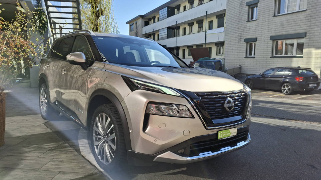 NISSAN X-Trail 1.5 VC-T Tekna+ e-4orce 20Zoll, Hybride Intégral Essence/Électricité, Occasion / Utilisé, Automatique - 3