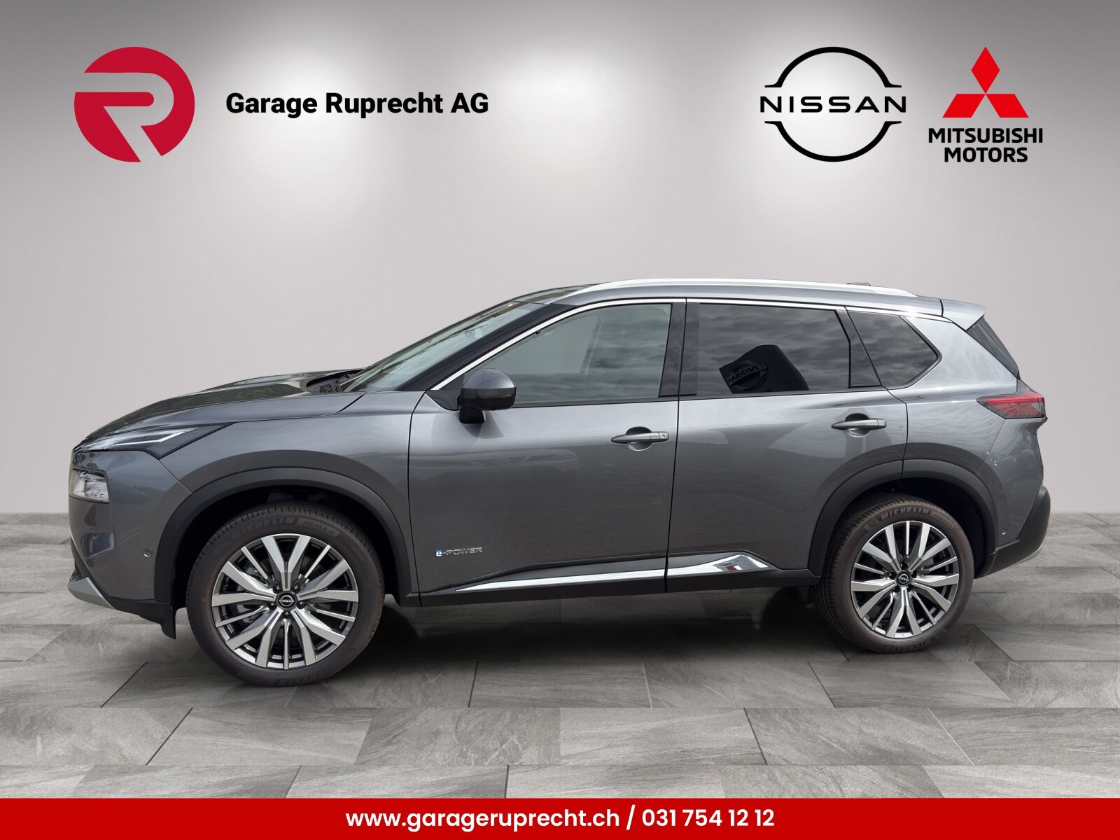 NISSAN X-Trail 1.5 VC-T Tekna+ e-4orc, Voll-Hybrid Benzin/Elektro, Vorführwagen, Automatik - 2