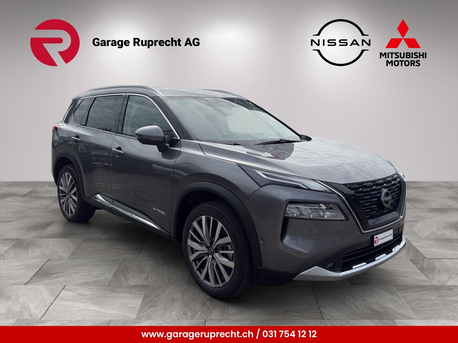 NISSAN X-Trail 1.5 VC-T Tekna+ e-4orc, Voll-Hybrid Benzin/Elektro, Vorführwagen, Automatik - 5