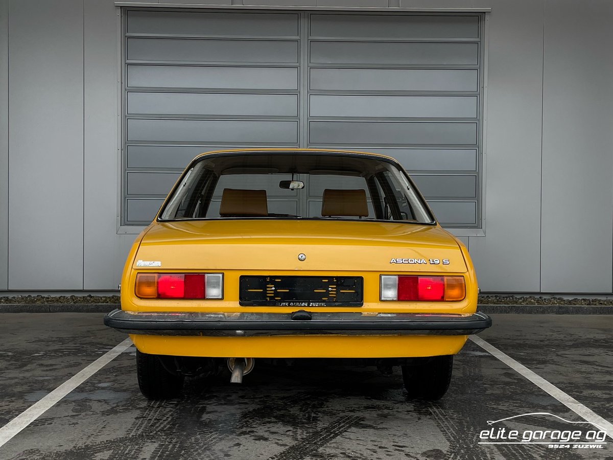 OPEL ASCONA 1.9 S VETERANENFAHRZEUG, Benzina, Auto d'epoca, Manuale - 4