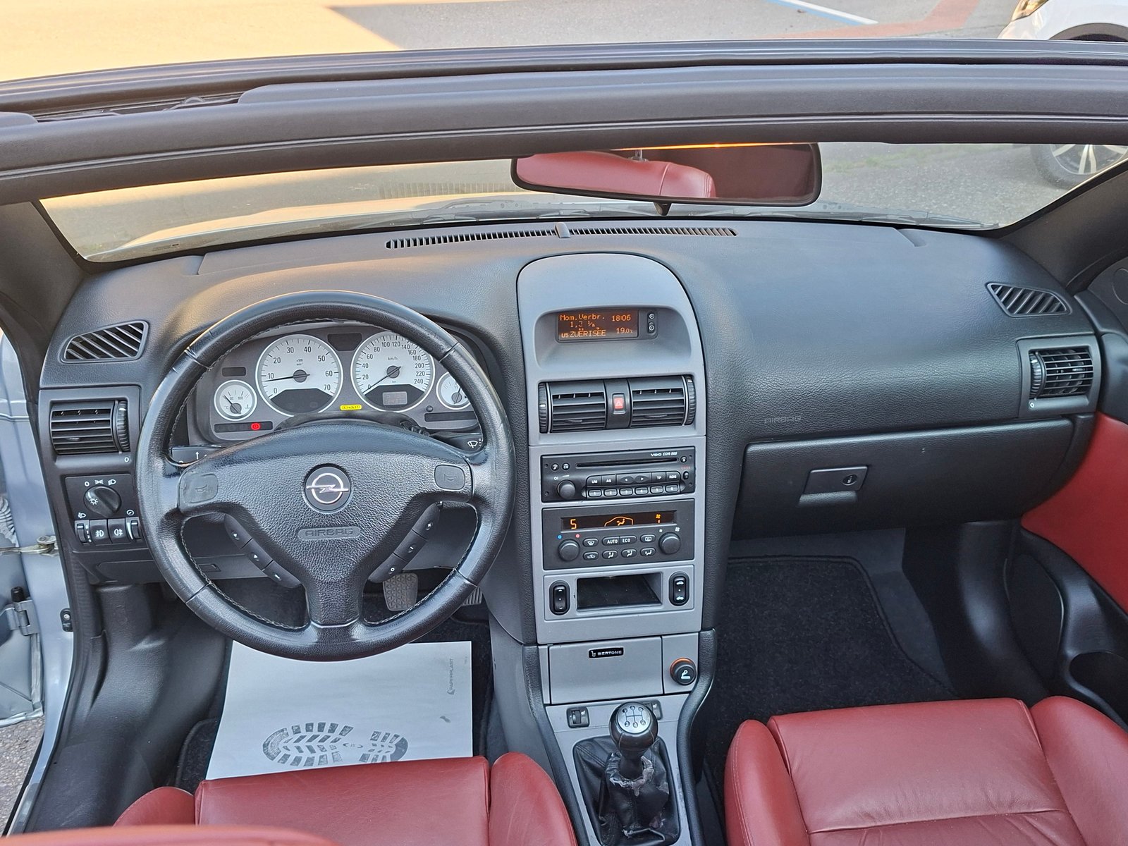 OPEL Astra Cabriolet 2.2i 16V Linea Rossa, Petrol, Second hand / Used, Manual - 7