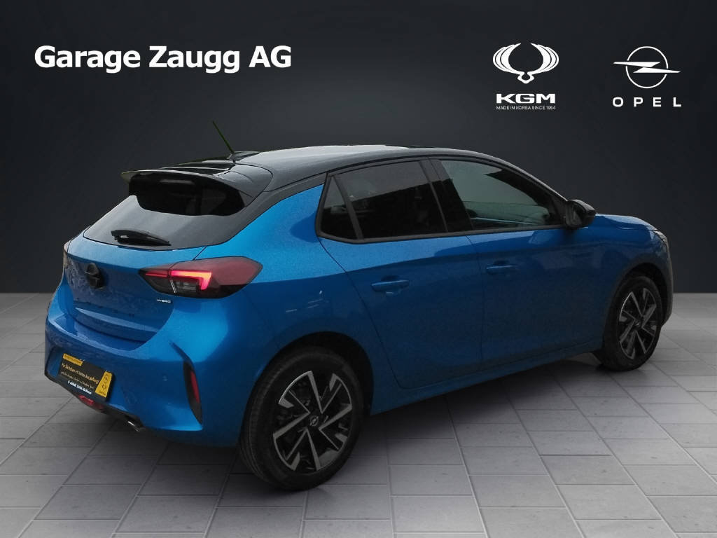 OPEL Corsa Sporthilfe Team Suisse Hybrid e DCT, Hybride Léger Essence/Électricité, Voiture nouvelle, Automatique - 5