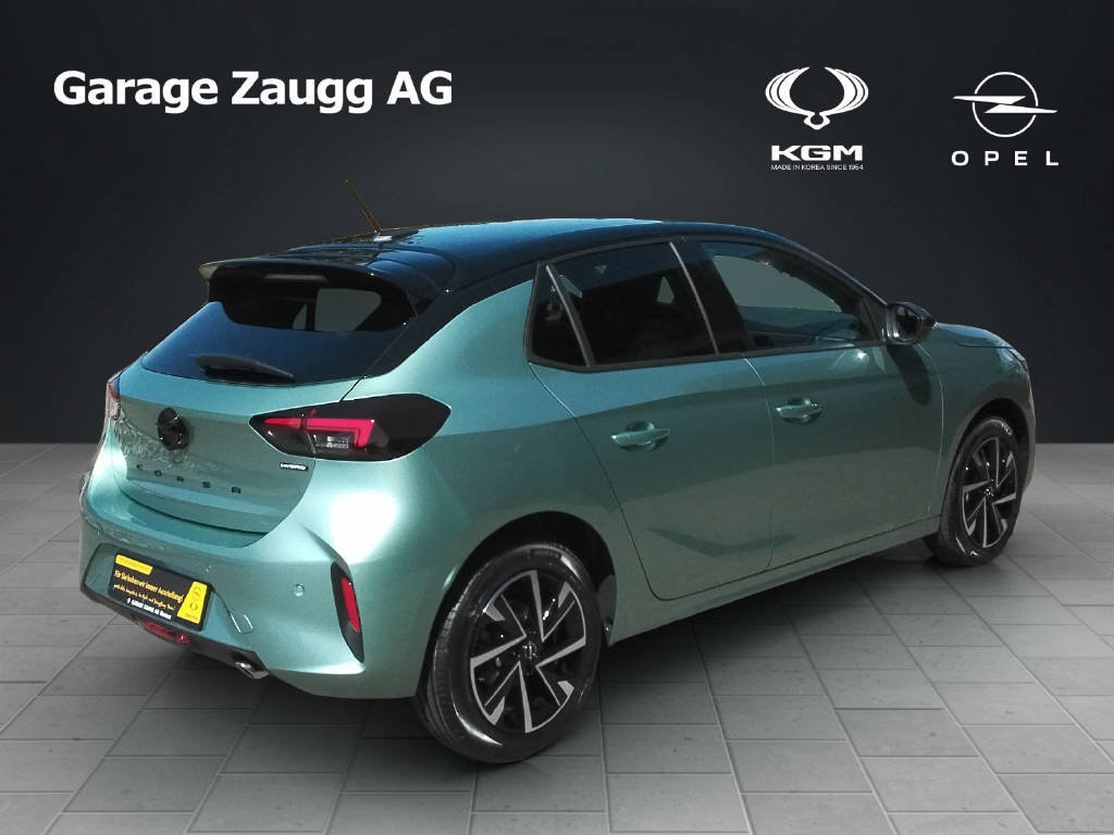 OPEL Corsa Sporthilfe Team Suisse Hybrid e DCT, Hybride Léger Essence/Électricité, Voiture nouvelle, Automatique - 5