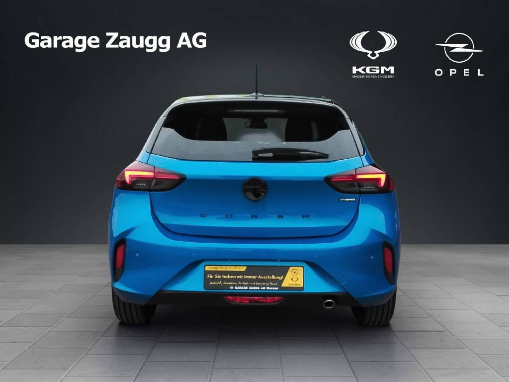 OPEL Corsa Sporthilfe Team Suisse Hybrid e DCT, Hybride Léger Essence/Électricité, Voiture de démonstration, Automatique - 2