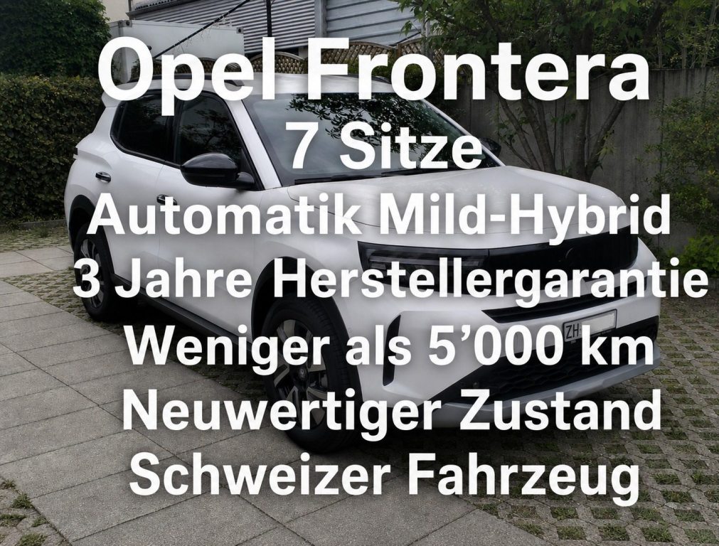 OPEL FRONTERA 1.2 T HEV 145 GS