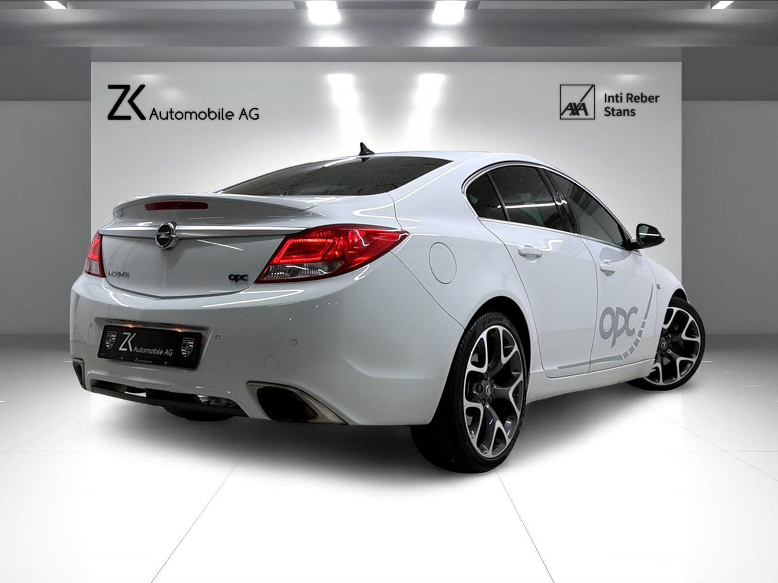 OPEL Insignia 2.8 Turbo 325PS OPC Olympic White 4WD / OPC Re, Benzin, Occasion / Gebraucht, Handschaltung - 2