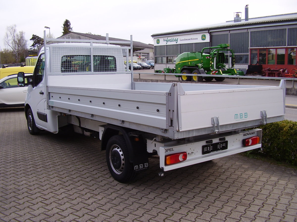 OPEL Movano 3S. Kipper 3.5 t L3 2.3 TD 180 S/S, Diesel, Second hand / Used, Manual - 4