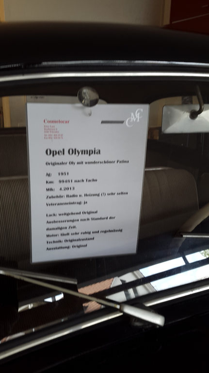 OPEL Olympia L, Essence, Voiture de collection, Manuelle - 7
