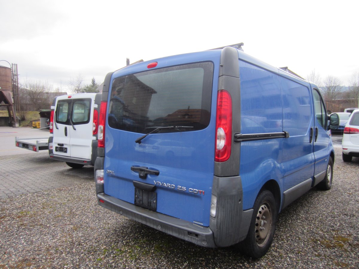 OPEL Vivaro 2.5 CDTI 2.9t L1H1, Diesel, Second hand / Used, Manual - 3