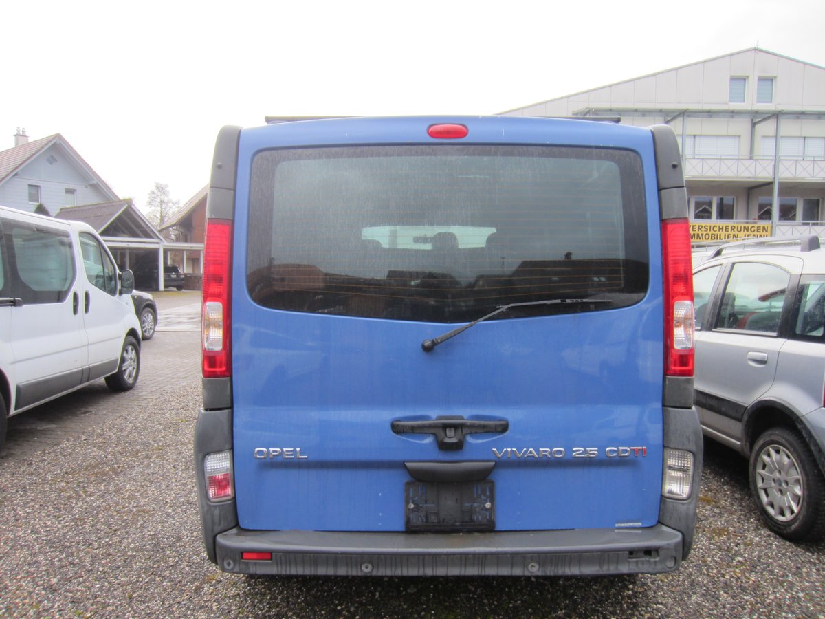 OPEL Vivaro 2.5 CDTI 2.9t L1H1, Diesel, Second hand / Used, Manual - 4