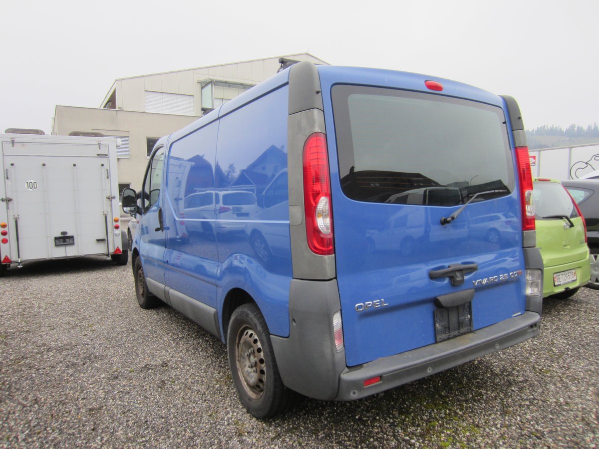 OPEL Vivaro 2.5 CDTI 2.9t L1H1, Diesel, Second hand / Used, Manual - 5