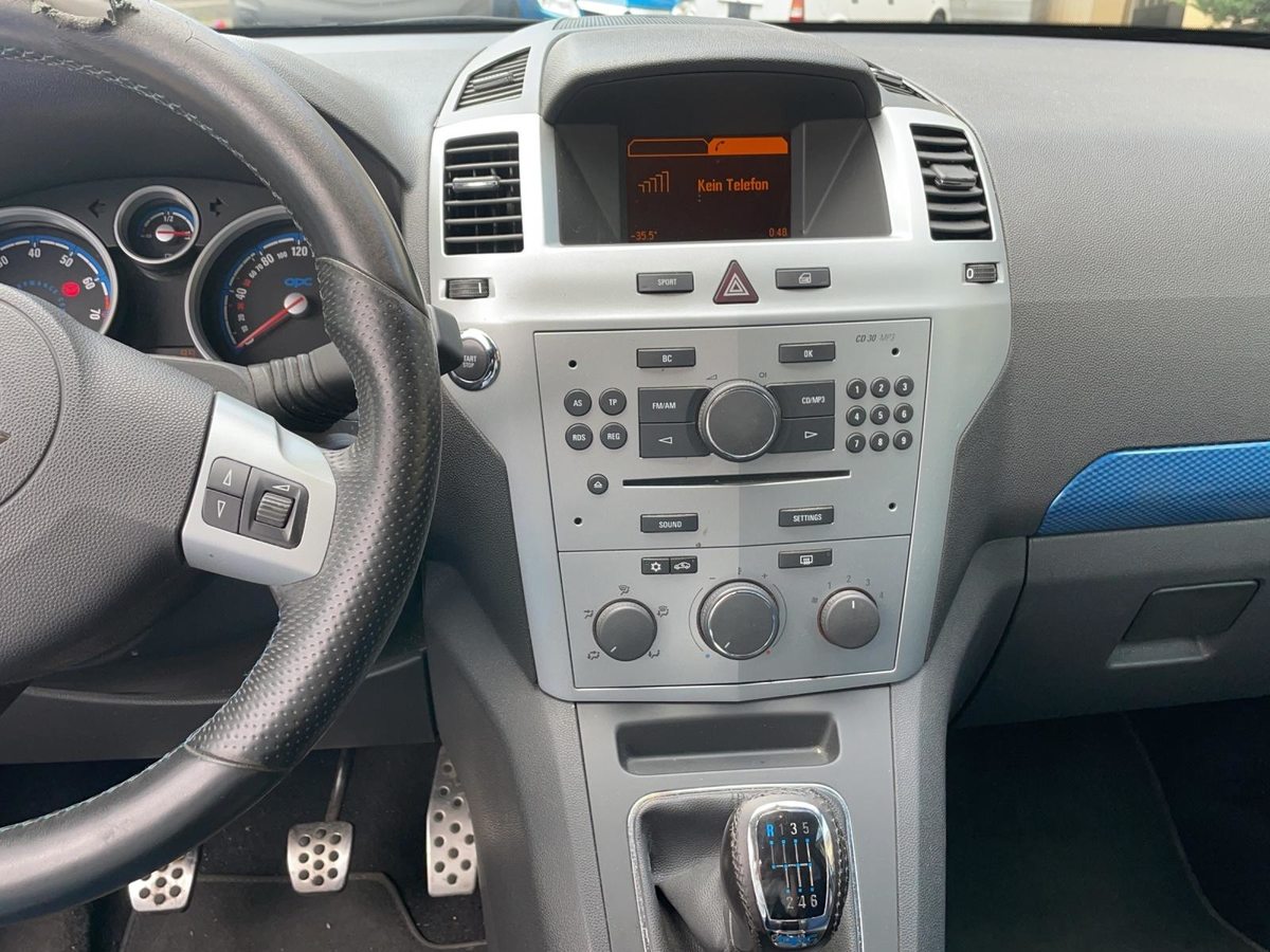 OPEL Zafira 2.0 T OPC, Petrol, Second hand / Used, Manual - 7