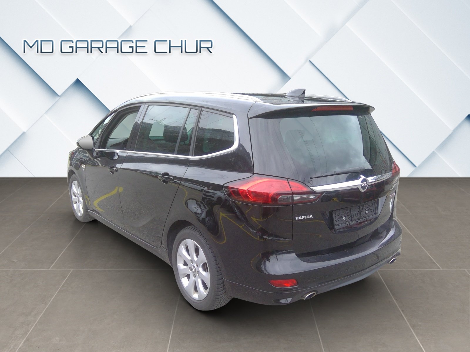OPEL Zafira 1.6i 16V Turbo OPC Line, Benzin, Occasion / Gebraucht, Handschaltung - 6