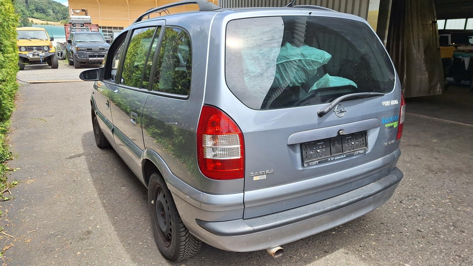OPEL Zafira 1.6i 16V Club CNG, Occasioni / Usate, Manuale - 4