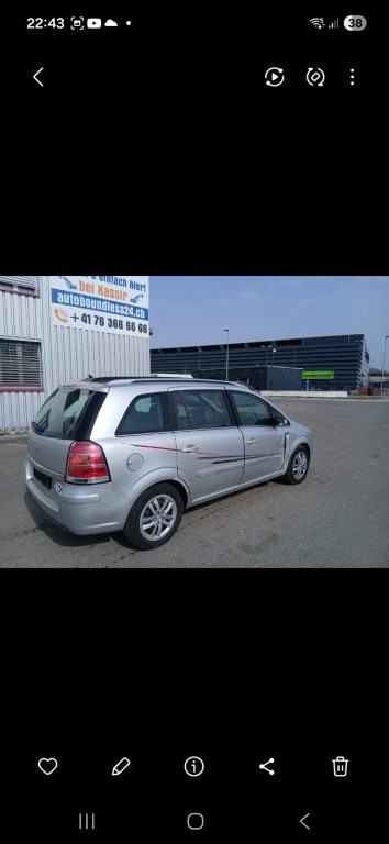OPEL ZAFIRA 2.2 16V Direct Winterline, Essence, Occasion / Utilisé, Automatique - 4