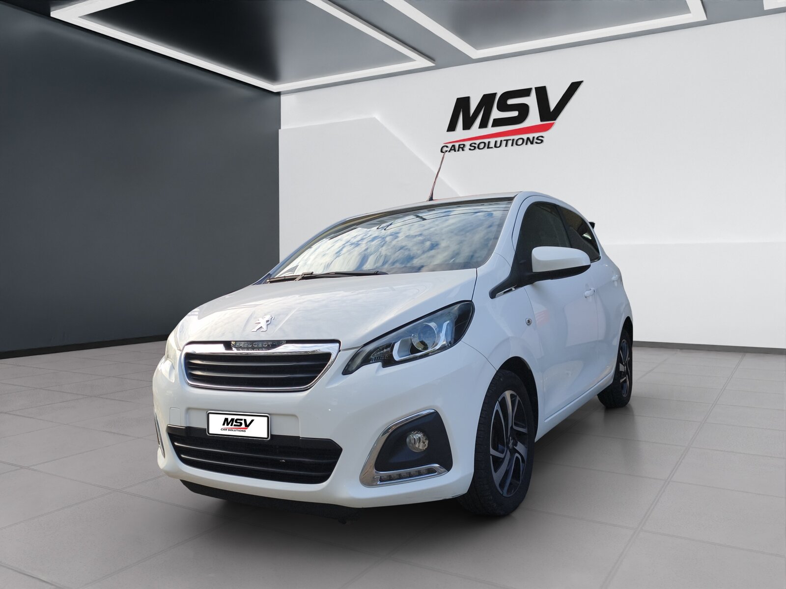 PEUGEOT 108 Limousine 1.2 PureTech Allure, Benzin, Occasion / Gebraucht, Handschaltung - 7