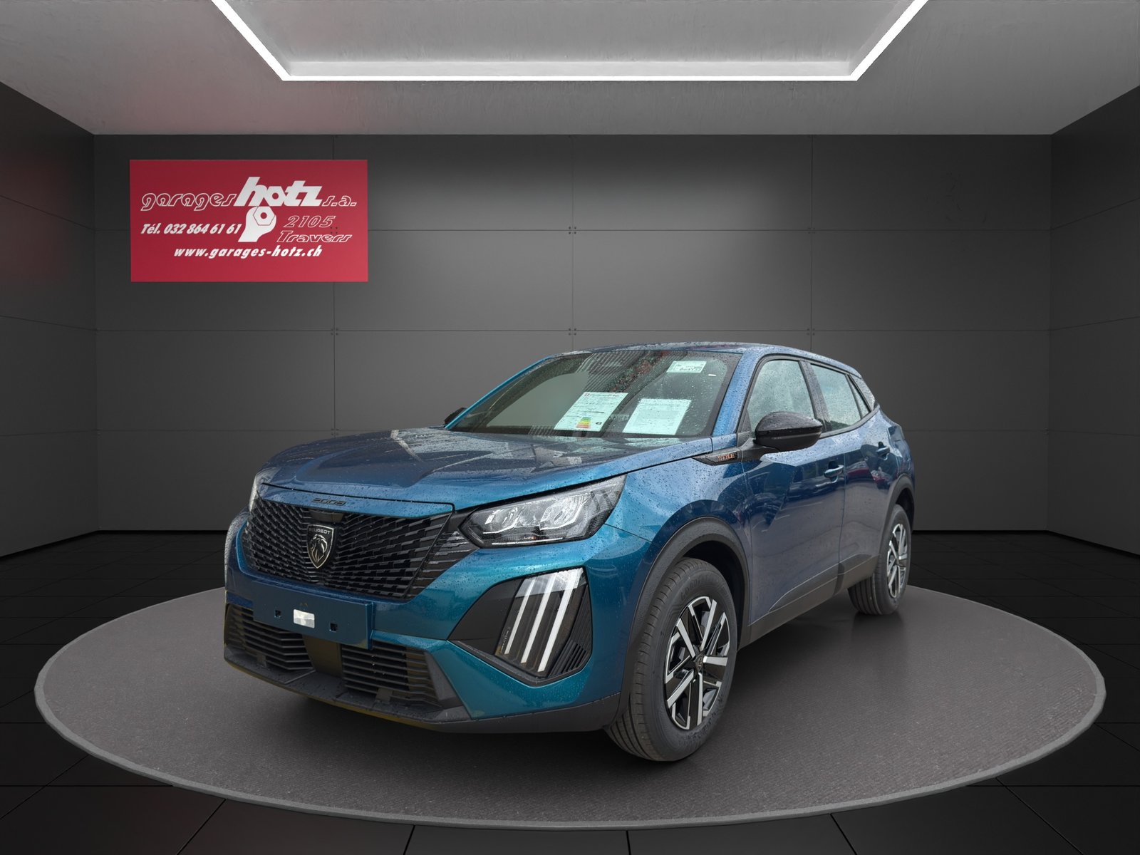 PEUGEOT 2008 1.2 MHEV Style, Hybride Léger Essence/Électricité, Voiture nouvelle, Automatique - 2