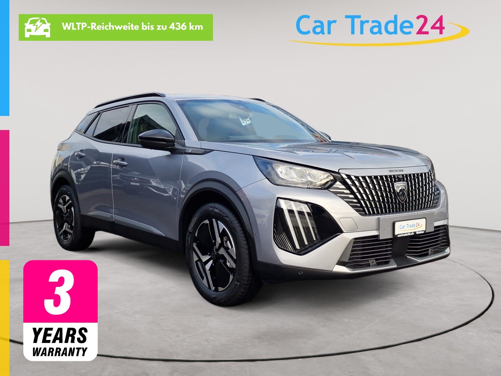 PEUGEOT e-2008 54 kWh Allure 156 PS Reichweite 436 km