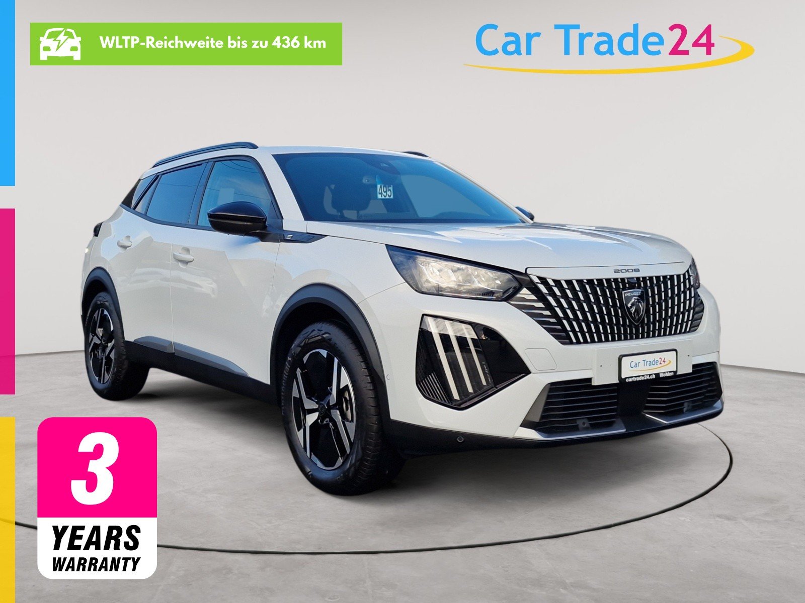 PEUGEOT e-2008 54 kWh Allure 156 PS Reichweite 436 km