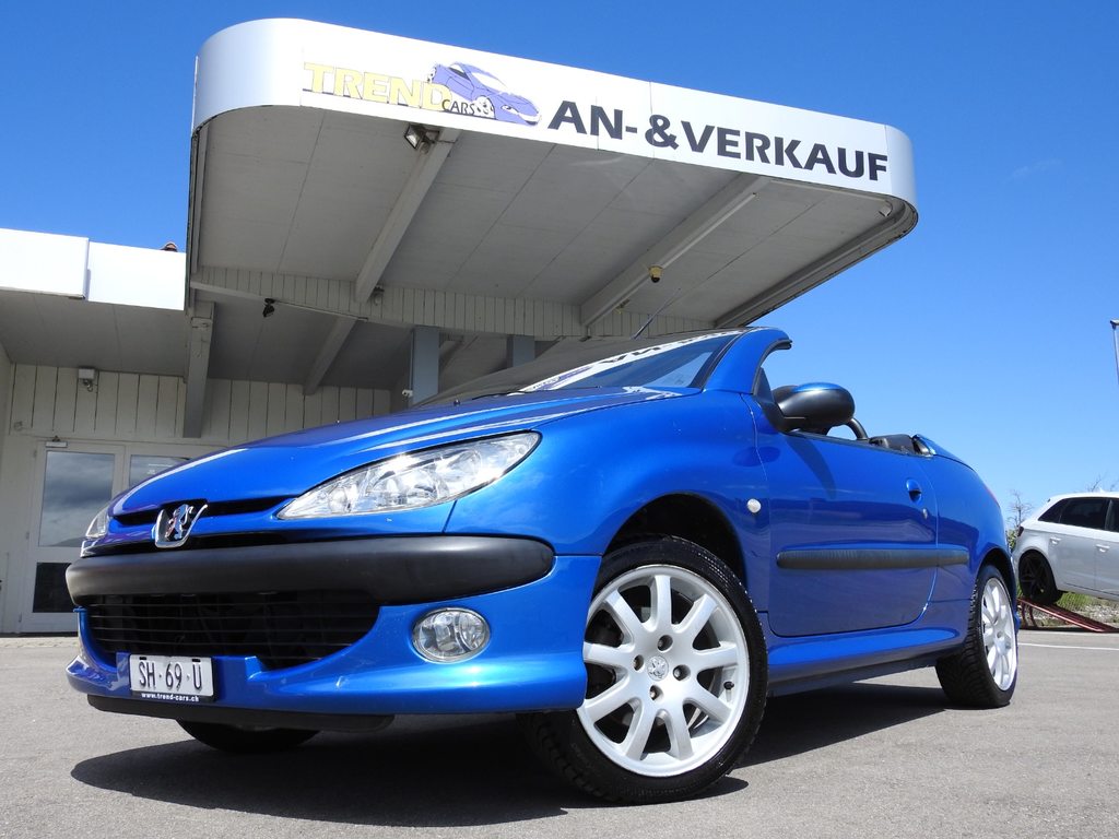 PEUGEOT 206 CC 2.0, Benzin, Occasion / Gebraucht, Handschaltung