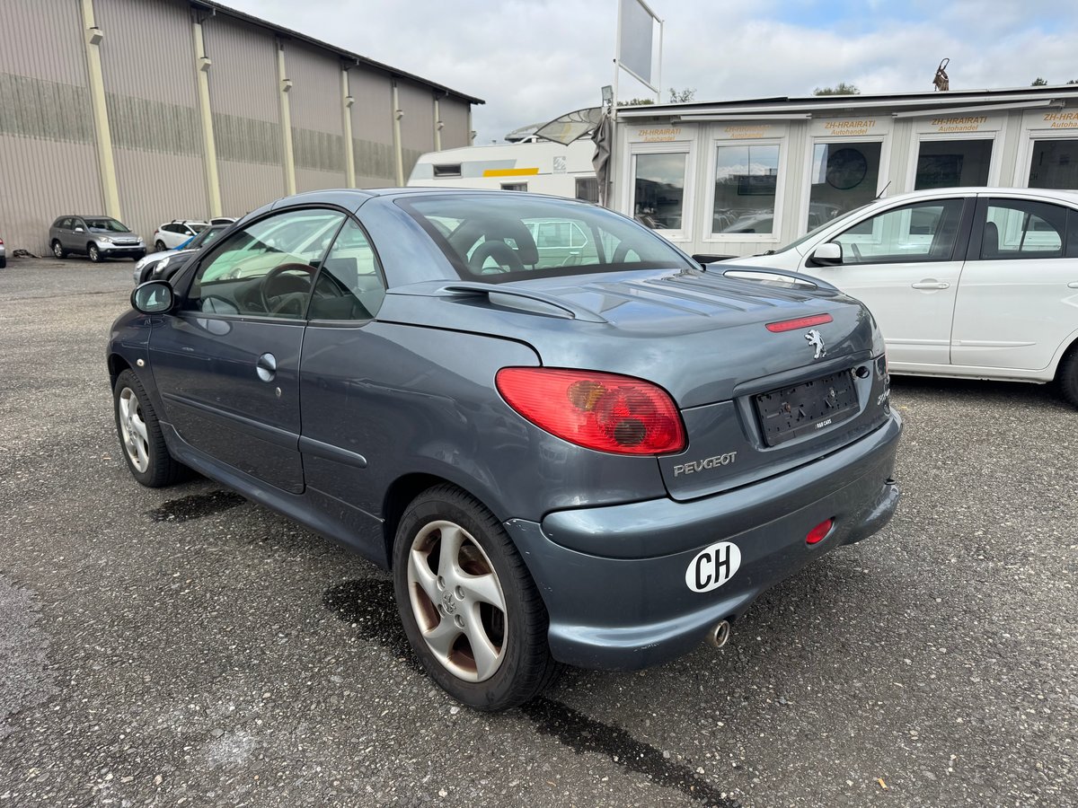 PEUGEOT 206 CC 1.6 16V, Petrol, Second hand / Used, Manual - 5