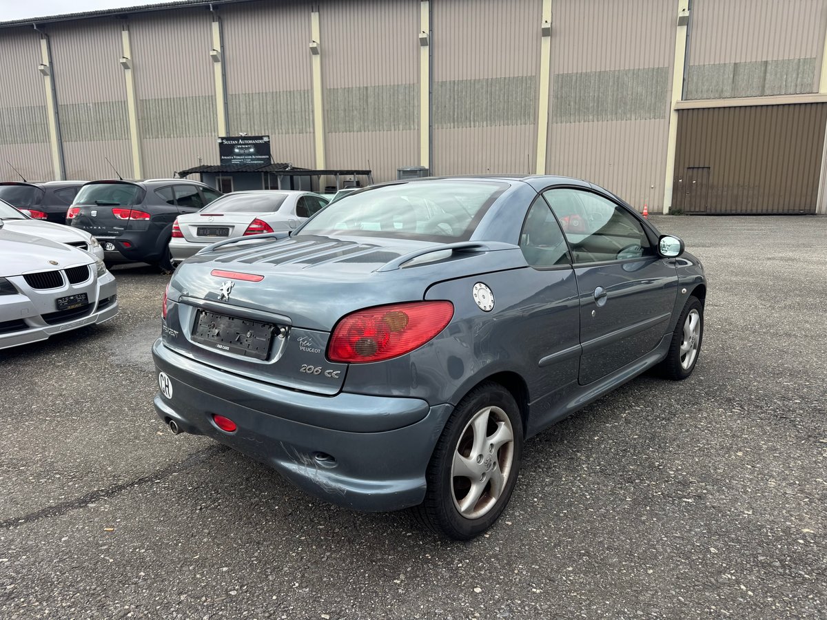 PEUGEOT 206 CC 1.6 16V, Petrol, Second hand / Used, Manual - 7