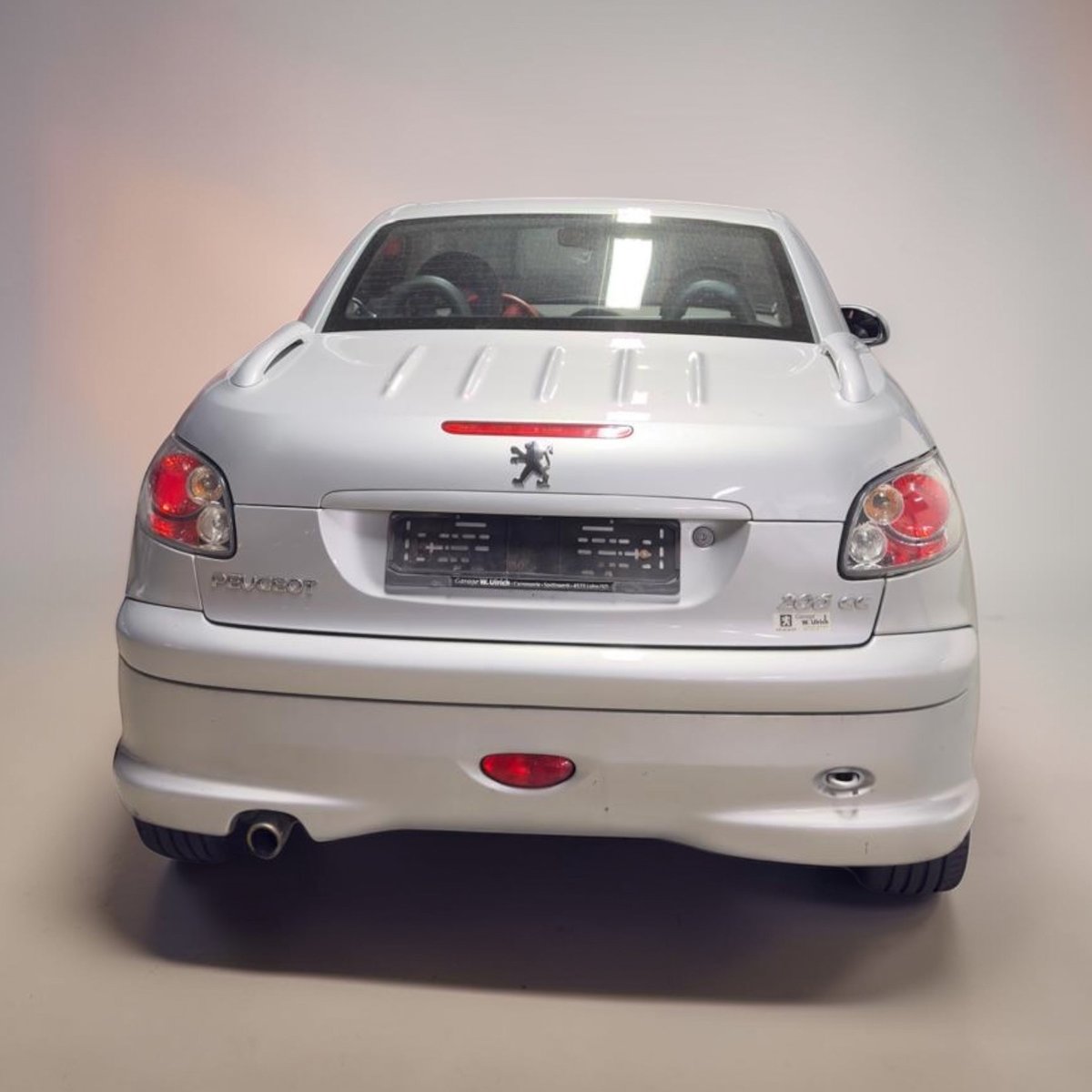 PEUGEOT 206 CC 1.6 16V Black Silver Edition, Benzin, Occasion / Gebraucht, Handschaltung - 4