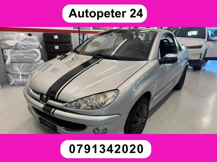 PEUGEOT 206 CC 2.0 16V, Benzin, Occasion / Gebraucht, Handschaltung