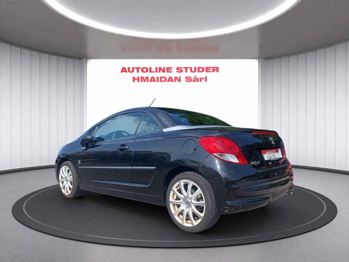 PEUGEOT 207 CC 1.6 16V Turbo Roland Garros, Benzin, Occasion / Gebraucht, Handschaltung - 6