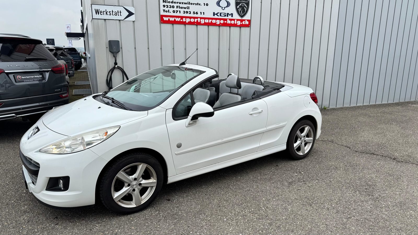 PEUGEOT 207 CC 1.6 16V 156 Tbo Roland Garros, Petrol, Second hand / Used, Manual - 5