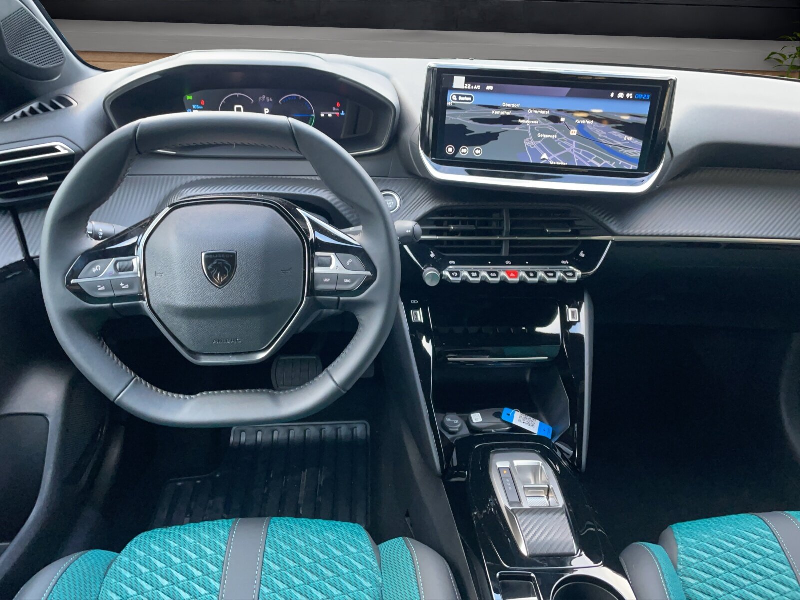 PEUGEOT 208 1.2 Hybrid Envy, Voll-Hybrid Benzin/Elektro, Neuwagen, Automatik - 6