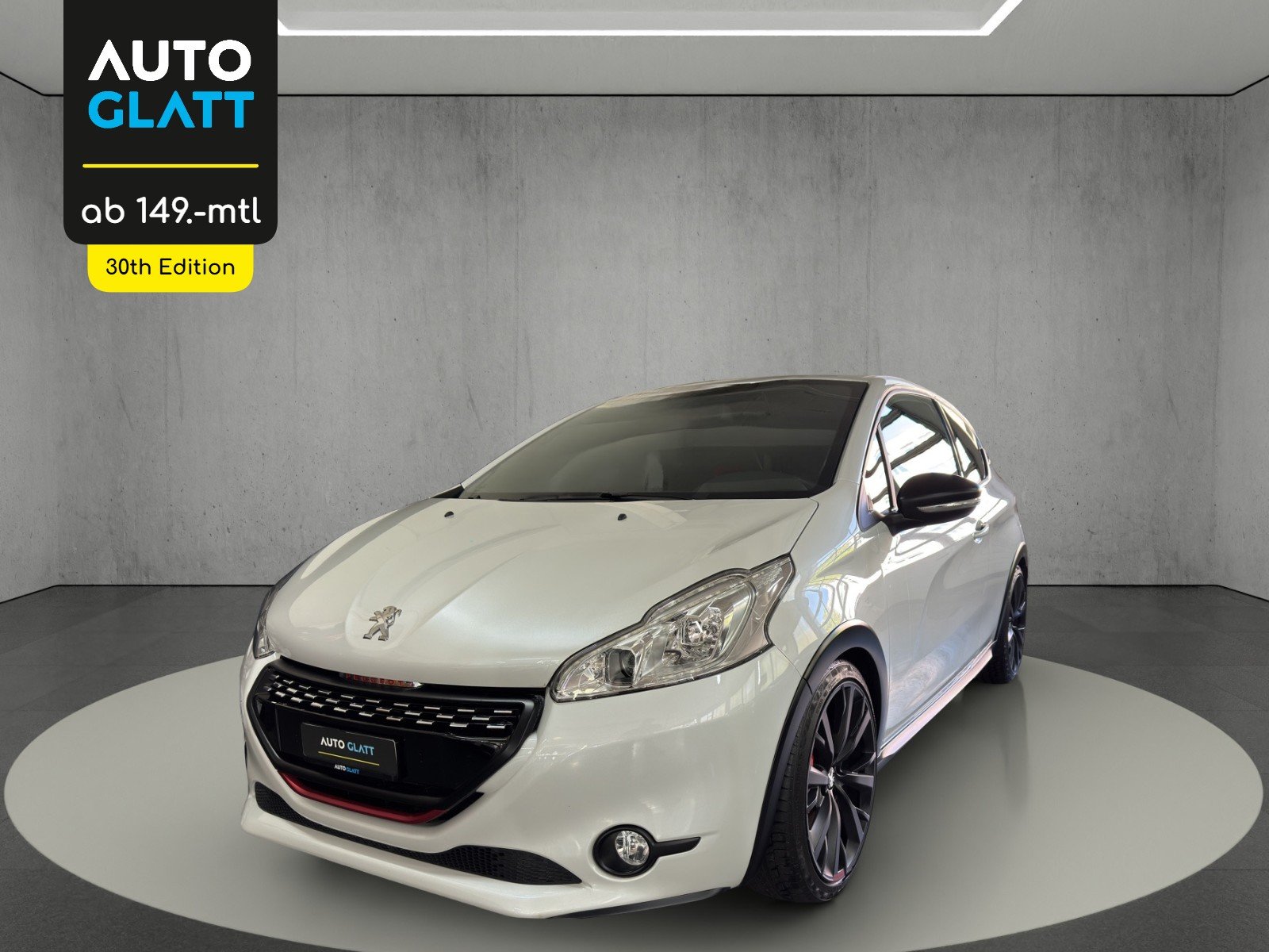 PEUGEOT 208 1.6 Turbo GTi 30th Edition 208 PS Sportschalensi