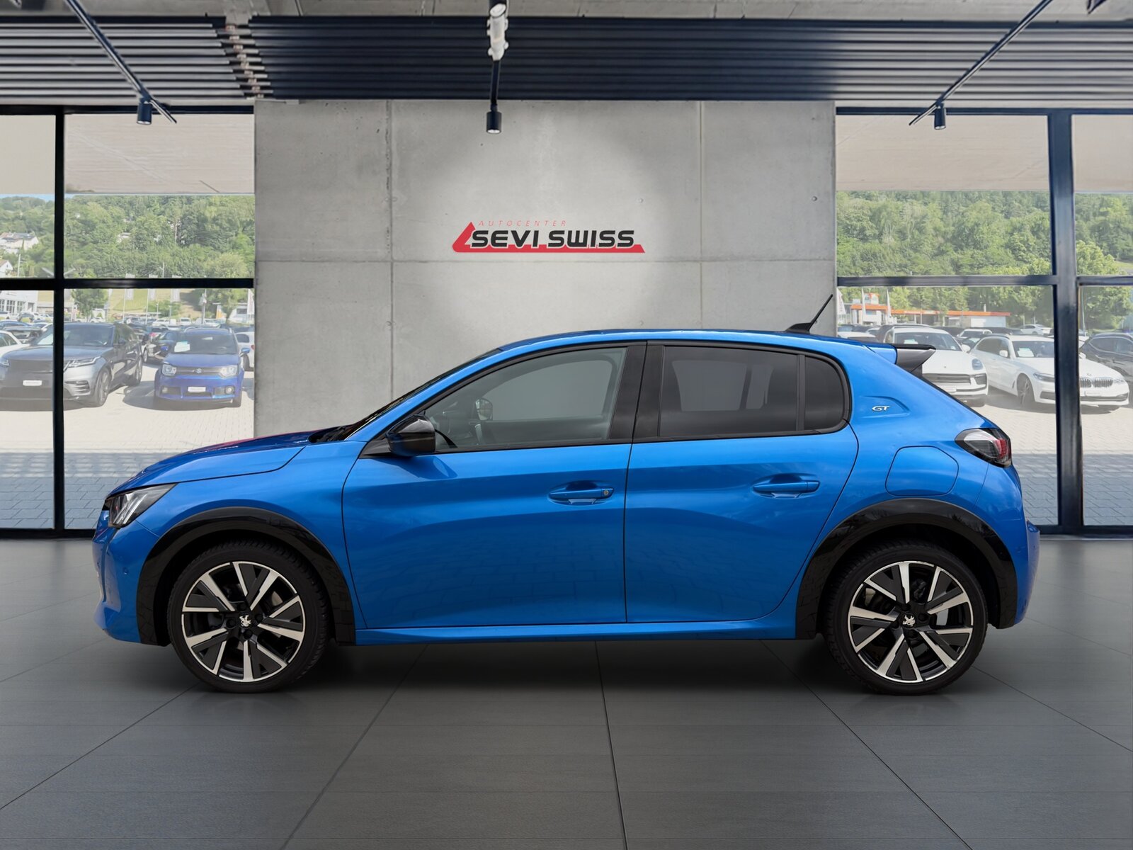 PEUGEOT 208 1.2 PureTech GT EAT8*Hagelschaden*Statt 14'900.- jetzt, Petrol, Second hand / Used, Automatic - 5