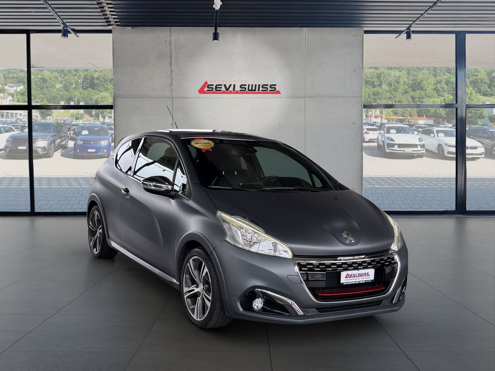 PEUGEOT 208 1.6 Turbo GTi*Ice Silver Matt*Frisch ab MFK,1 Jahr oder