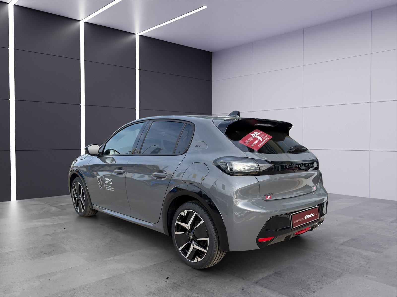 PEUGEOT 208 1.2 MHEV GT, Mild-Hybrid Petrol/Electric, Ex-demonstrator, Automatic - 4