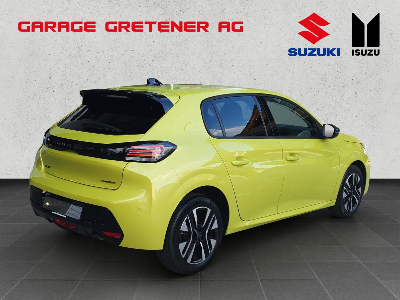 PEUGEOT 208 1.2 Hybrid Allure, Mild-Hybrid Petrol/Electric, Pre-registered new car, Automatic - 6
