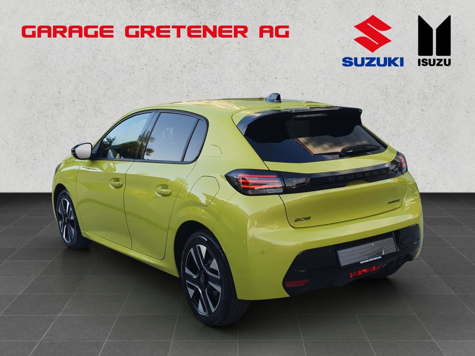 PEUGEOT 208 1.2 Hybrid Allure, Mild-Hybrid Petrol/Electric, Pre-registered new car, Automatic - 7
