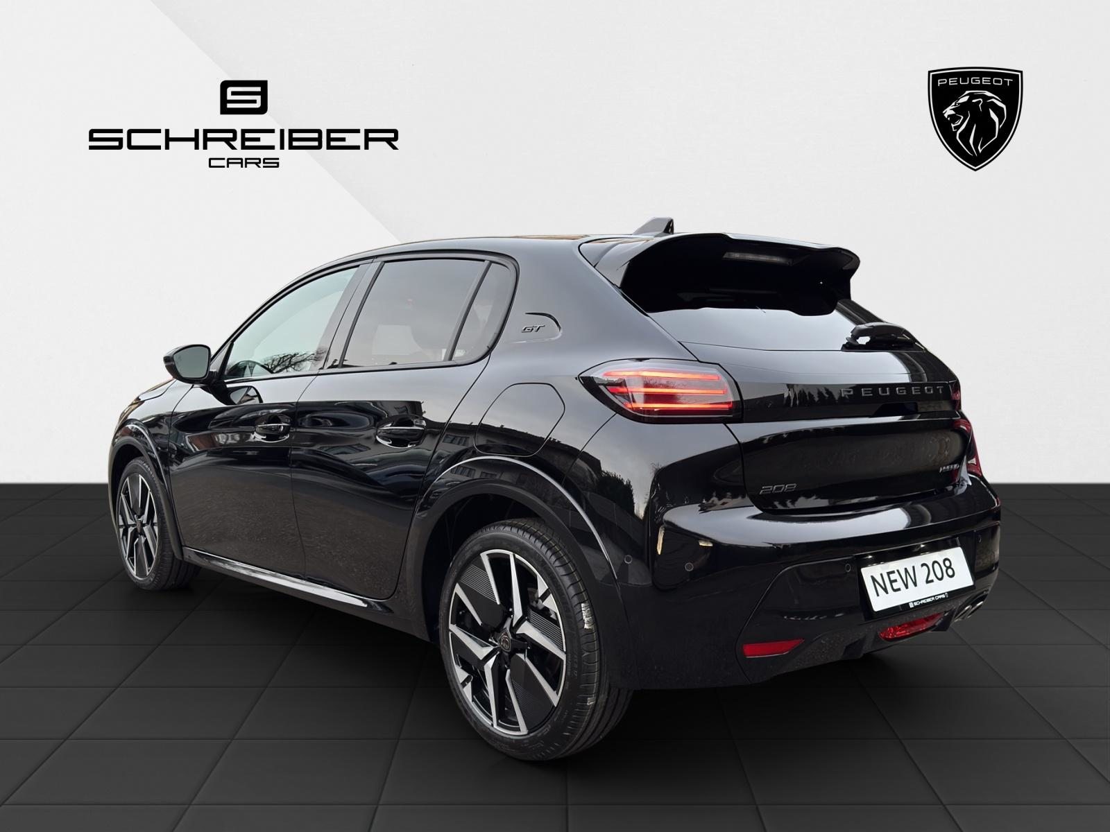 PEUGEOT 208 GT 1.2 Hybrid 145, Mild-Hybrid Benzin/Elektro, Neuwagen, Automatik - 4