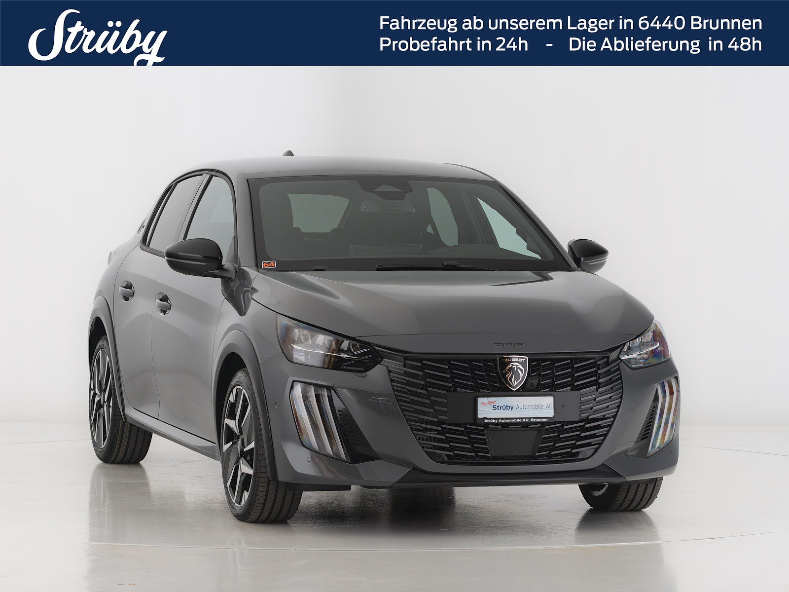 PEUGEOT 208 1.2 Hybrid 145 GT, Mild-Hybrid Petrol/Electric, New car, Automatic - 3