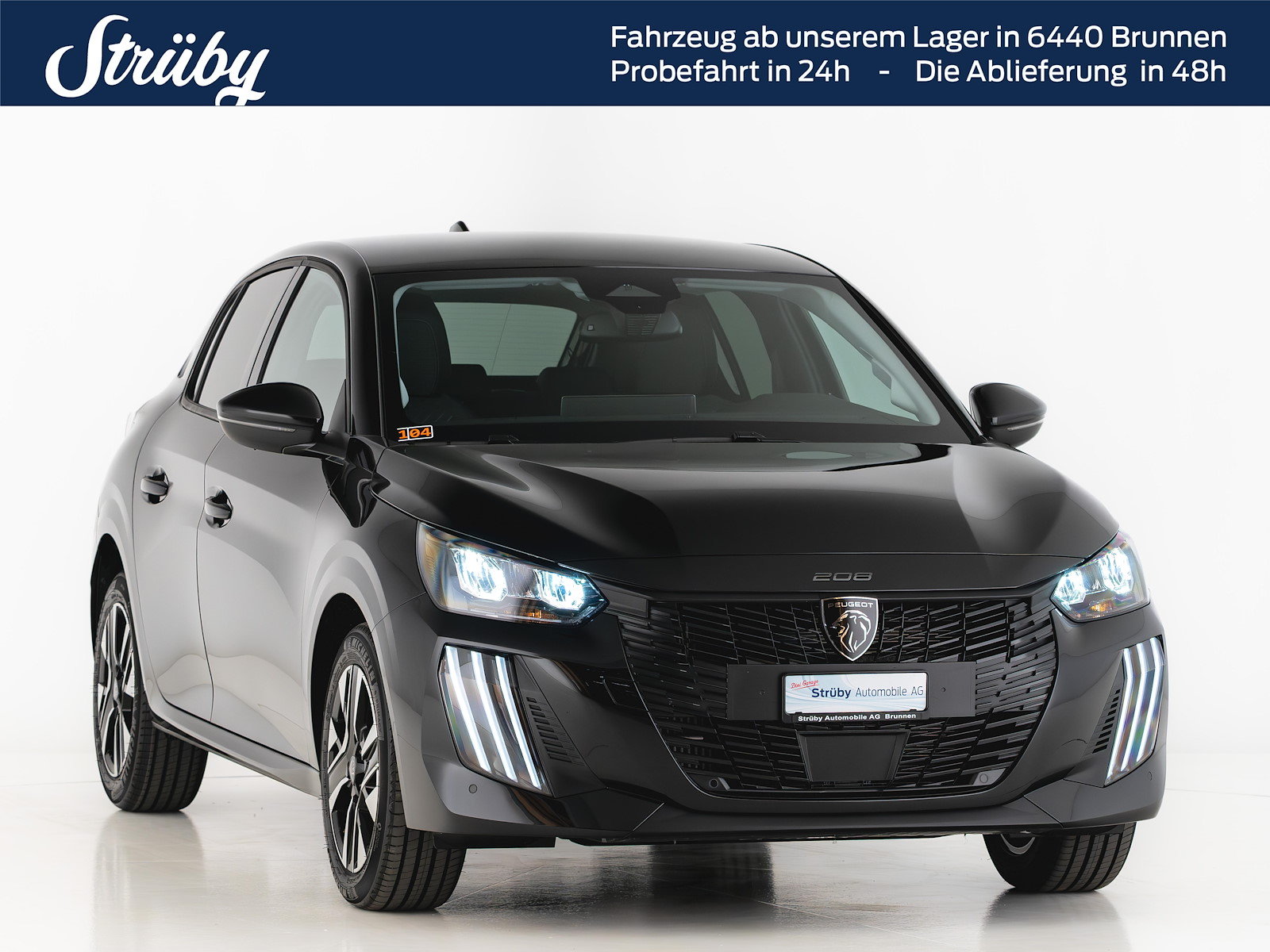 PEUGEOT 208 1.2 Hybrid Allure Premium, Mild-Hybrid Petrol/Electric, New car, Automatic - 3