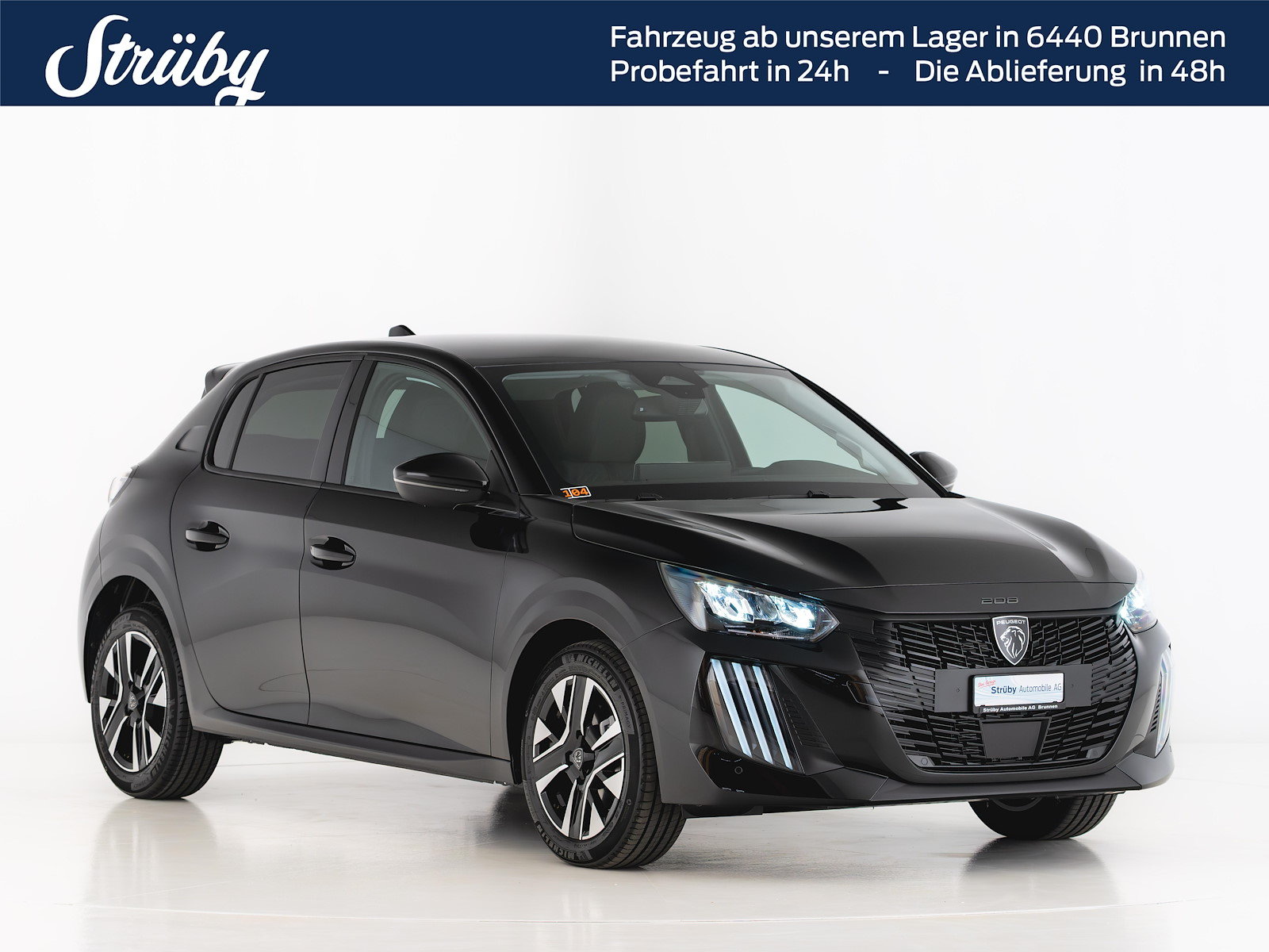 PEUGEOT 208 1.2 Hybrid Allure Premium, Mild-Hybrid Petrol/Electric, New car, Automatic - 4