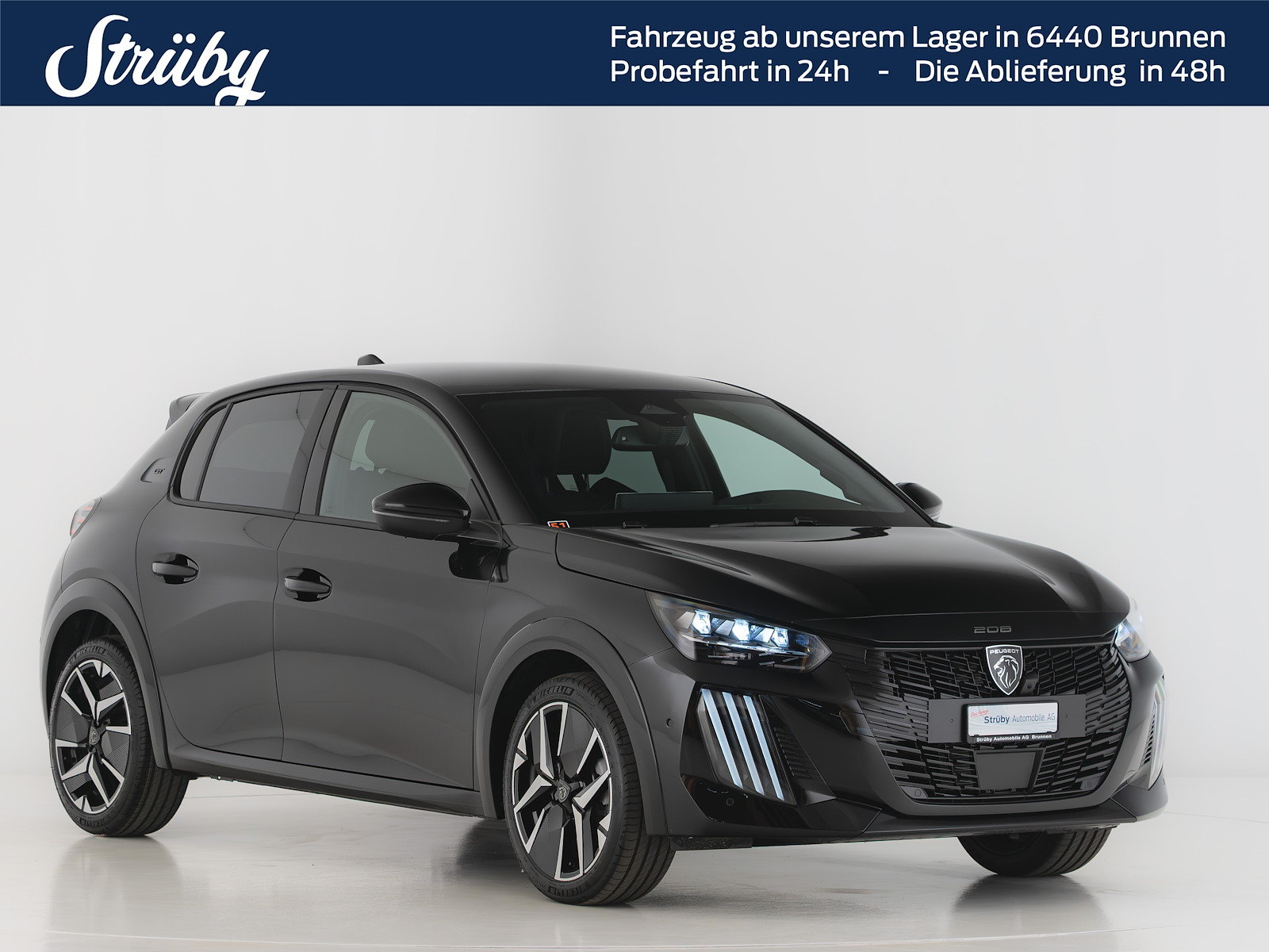 PEUGEOT 208 1.2 Hybrid 145PS GT, Hybride Leggero Benzina/Elettrica, Auto nuove, Automatico - 4