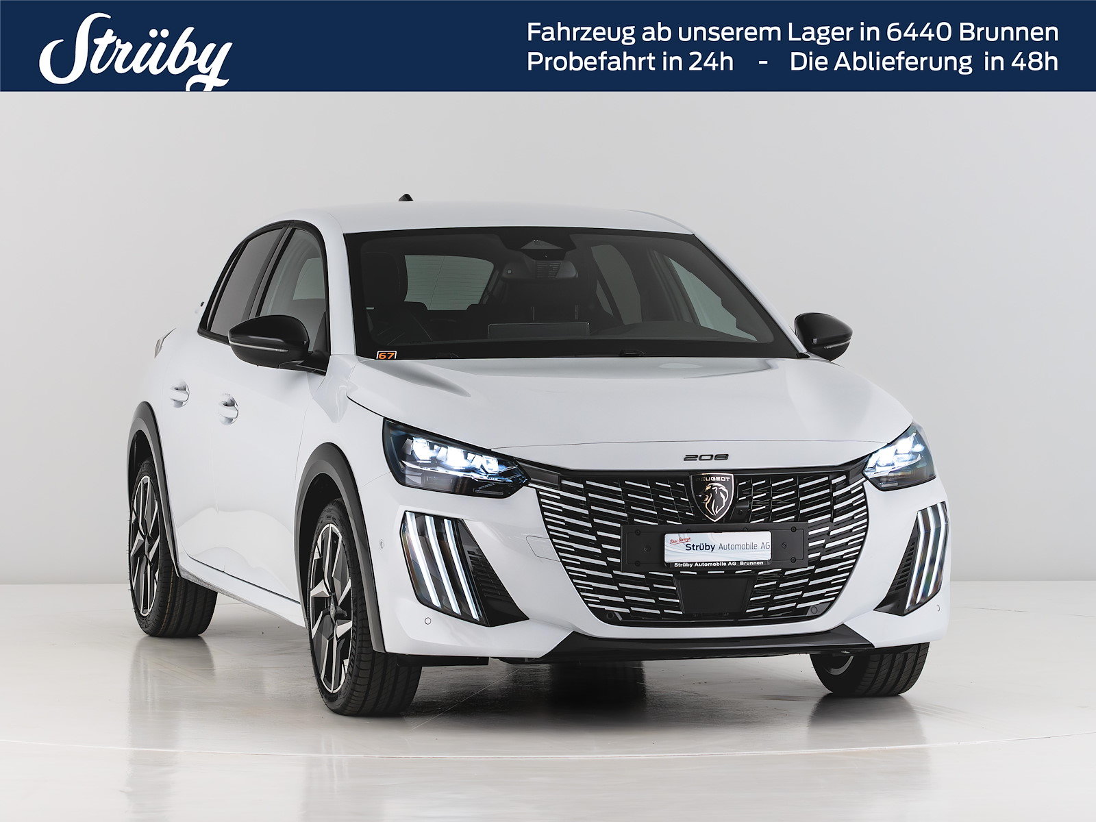 PEUGEOT 208 1.2 Hybrid 145PS GT, Hybride Léger Essence/Électricité, Voiture nouvelle, Automatique - 3